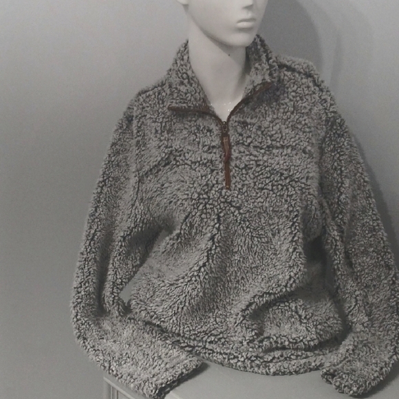 ALPINE SHERPA Gray Sweater, FOR WOMENS,  size L, pre-loved - Picture 1 of 5